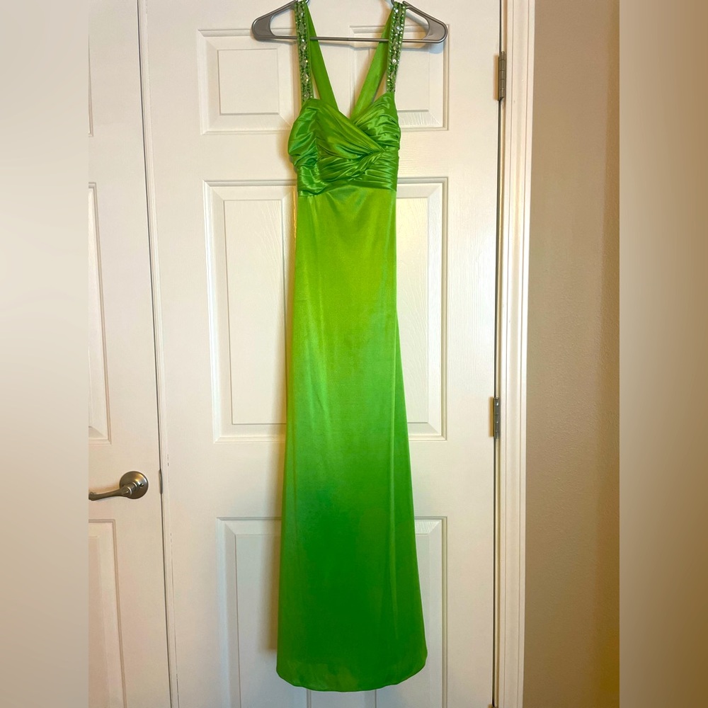 Lime Green Formal Dress